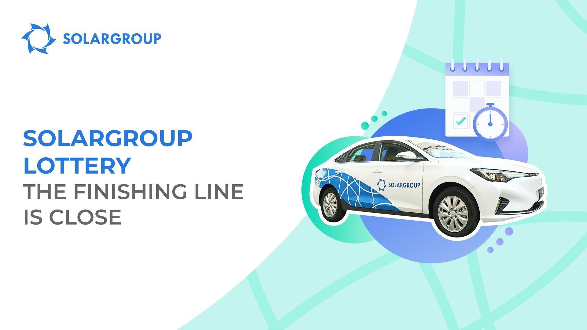 The electric car raffle is coming up