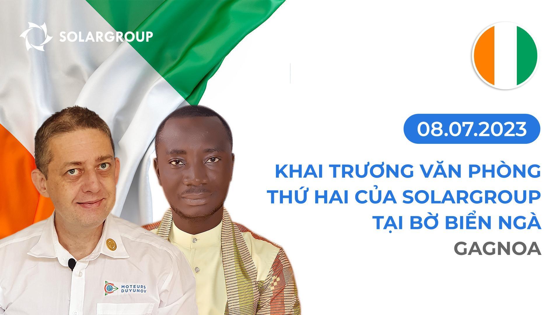 Khai trương văn phòng SOLARGROUP mới tại Bờ Biển Ngà