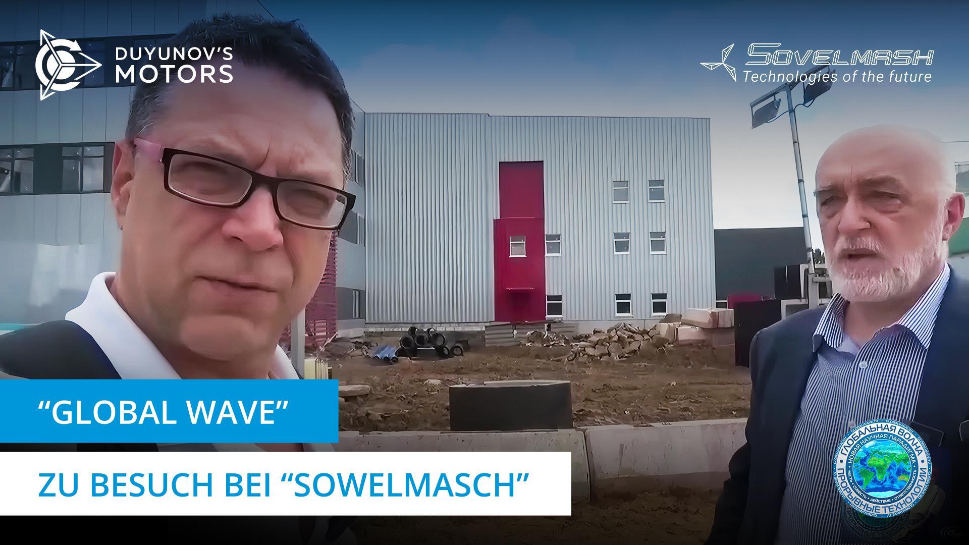 Über den Baufortschritt, Entwicklungen und neue Herausforderungen: Interview mit Dmitriy Duyunov auf dem YouTube-Kanal "Global Wave"
