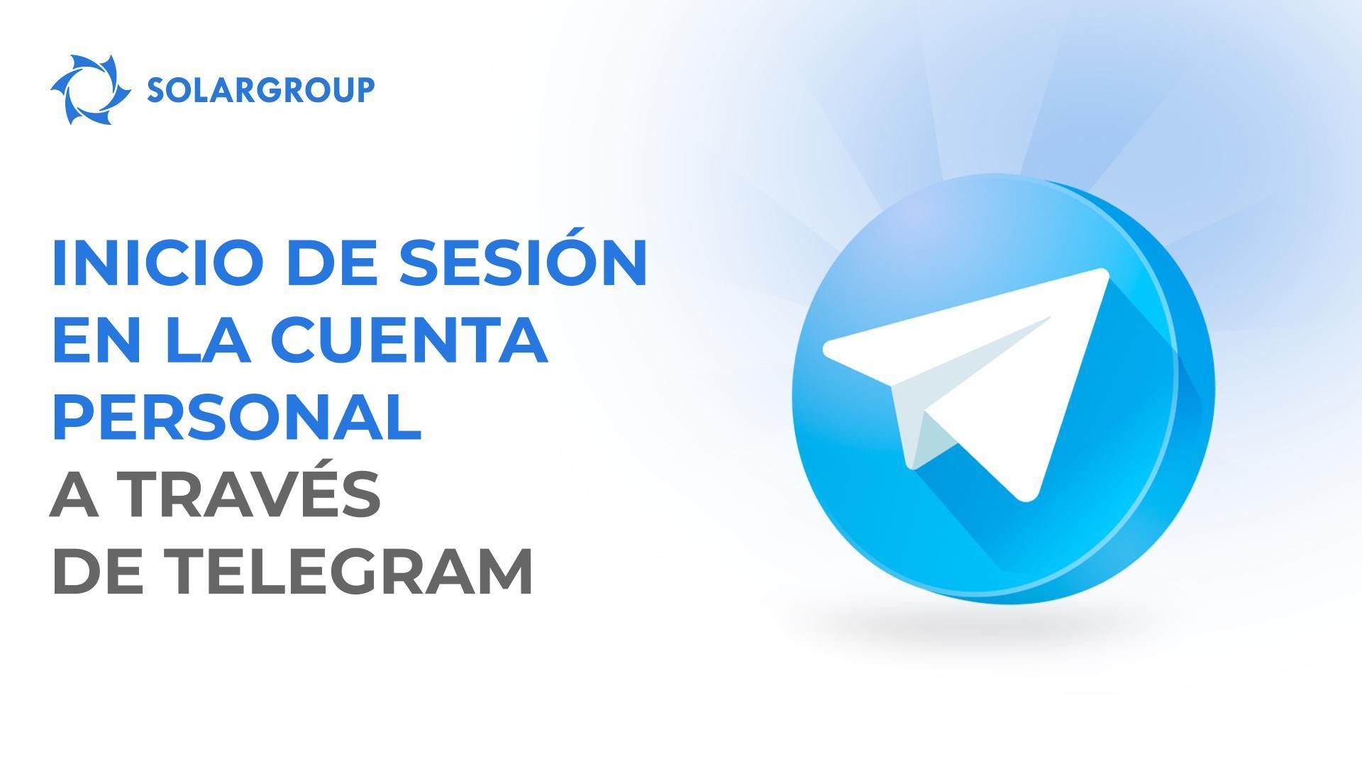 Descubra cómo conectar y utilizar el servicio de inicio de sesión a través de Telegram