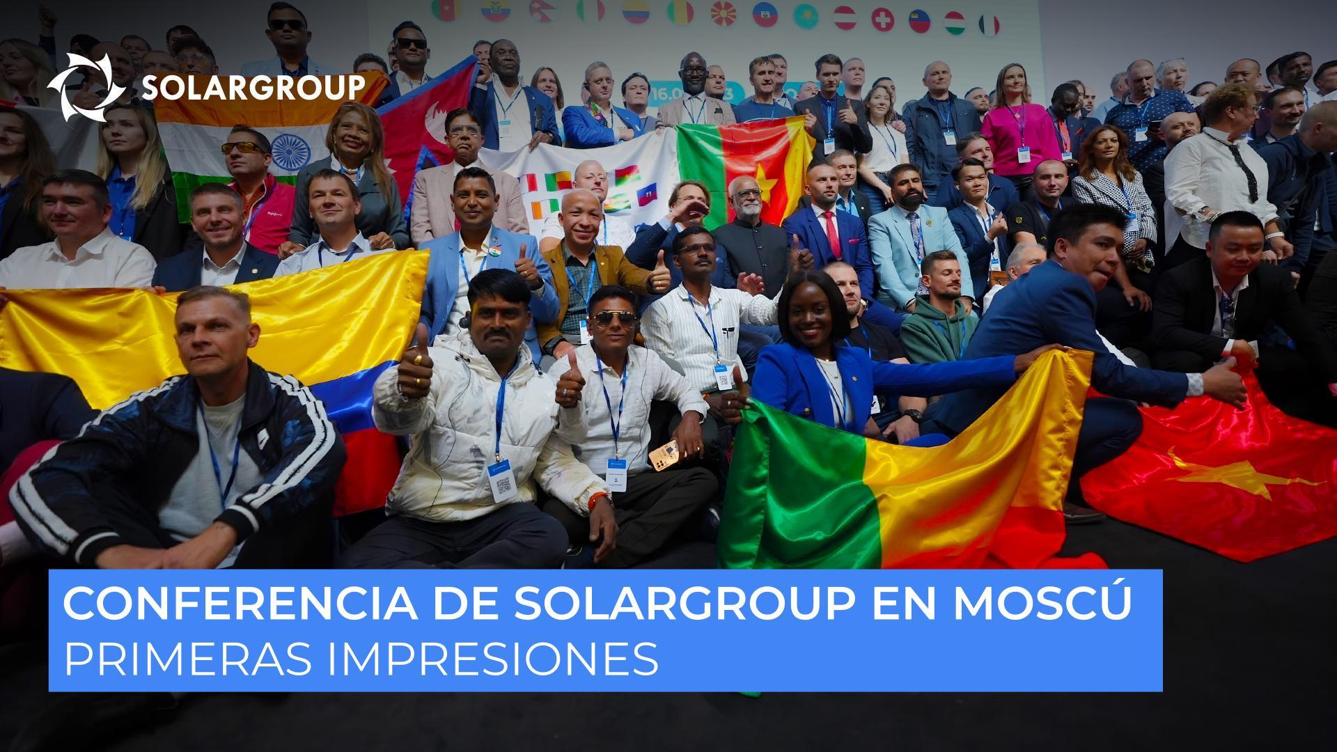 Tras las huellas de la conferencia de SOLARGROUP: primeras y más vivas impresiones