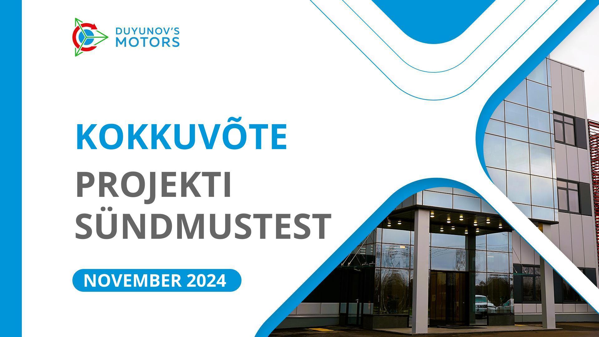 Ettevõtete SOLARGROUP ja Sovelmash olulisemad sündmused novembris