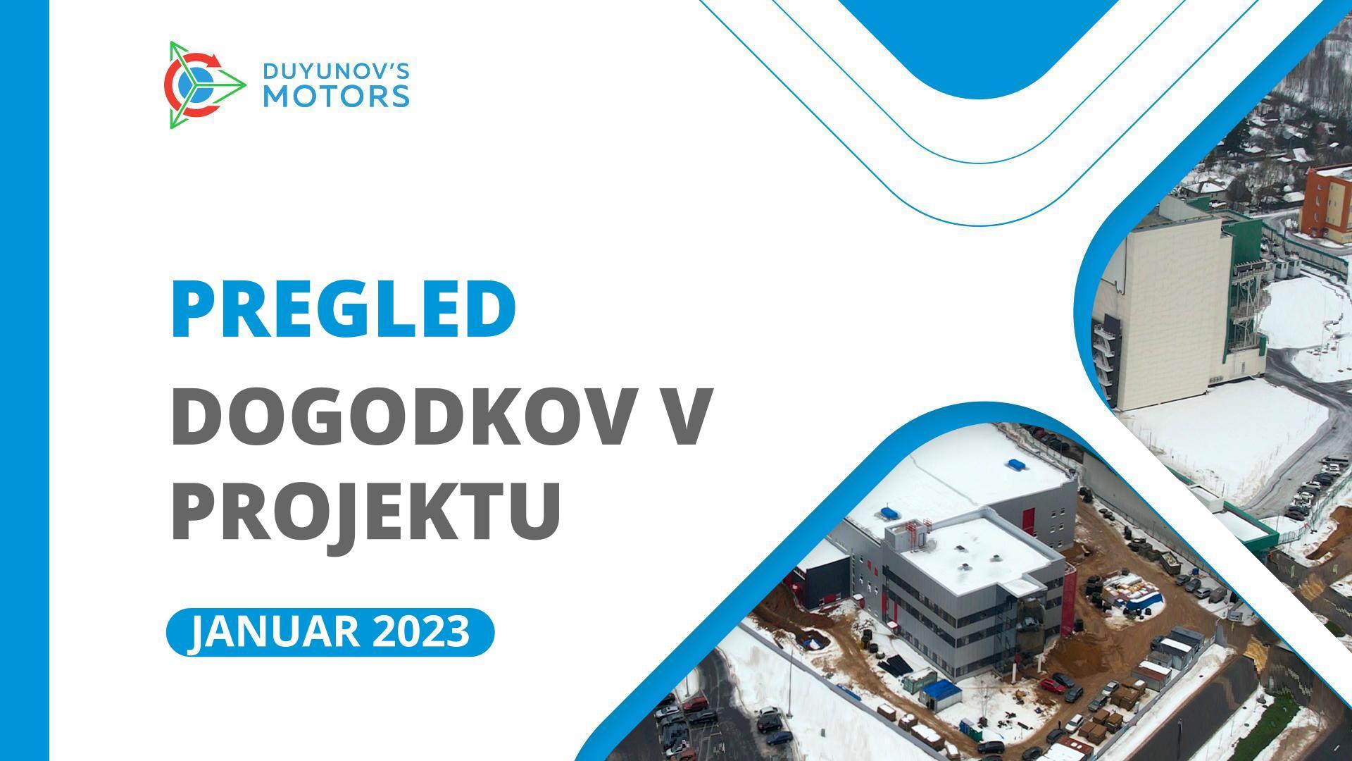 Ključni dogodki projekta: januarski pregled