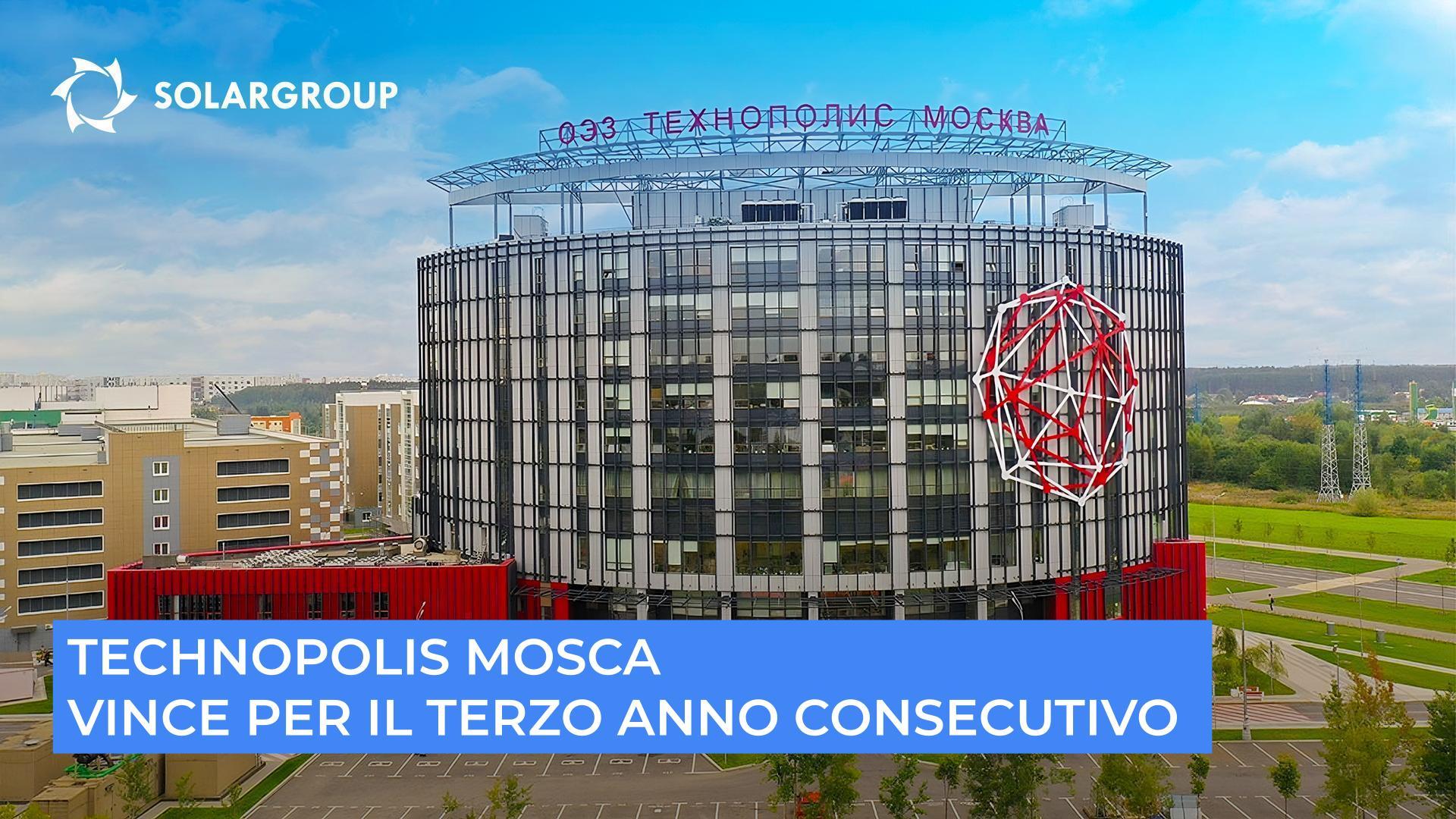 Technopolis Mosca: di nuovo al primo posto nella classifica delle ZES in Russia!