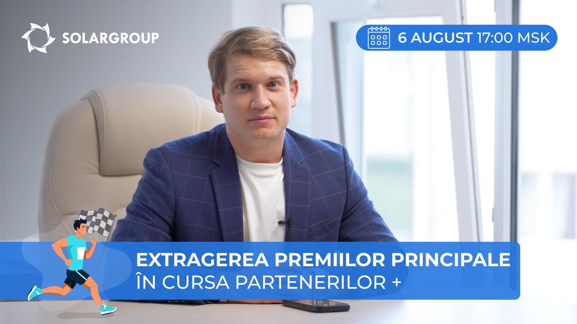 Pavel Filippov invită la extragerea în direct!