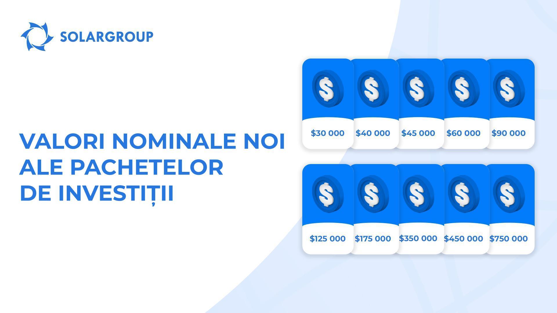 30 000 $ și alte 9 valori nominale