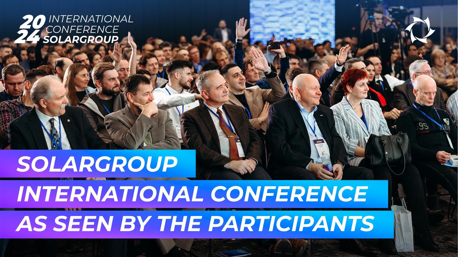 Big report about the International Conference in Moscow