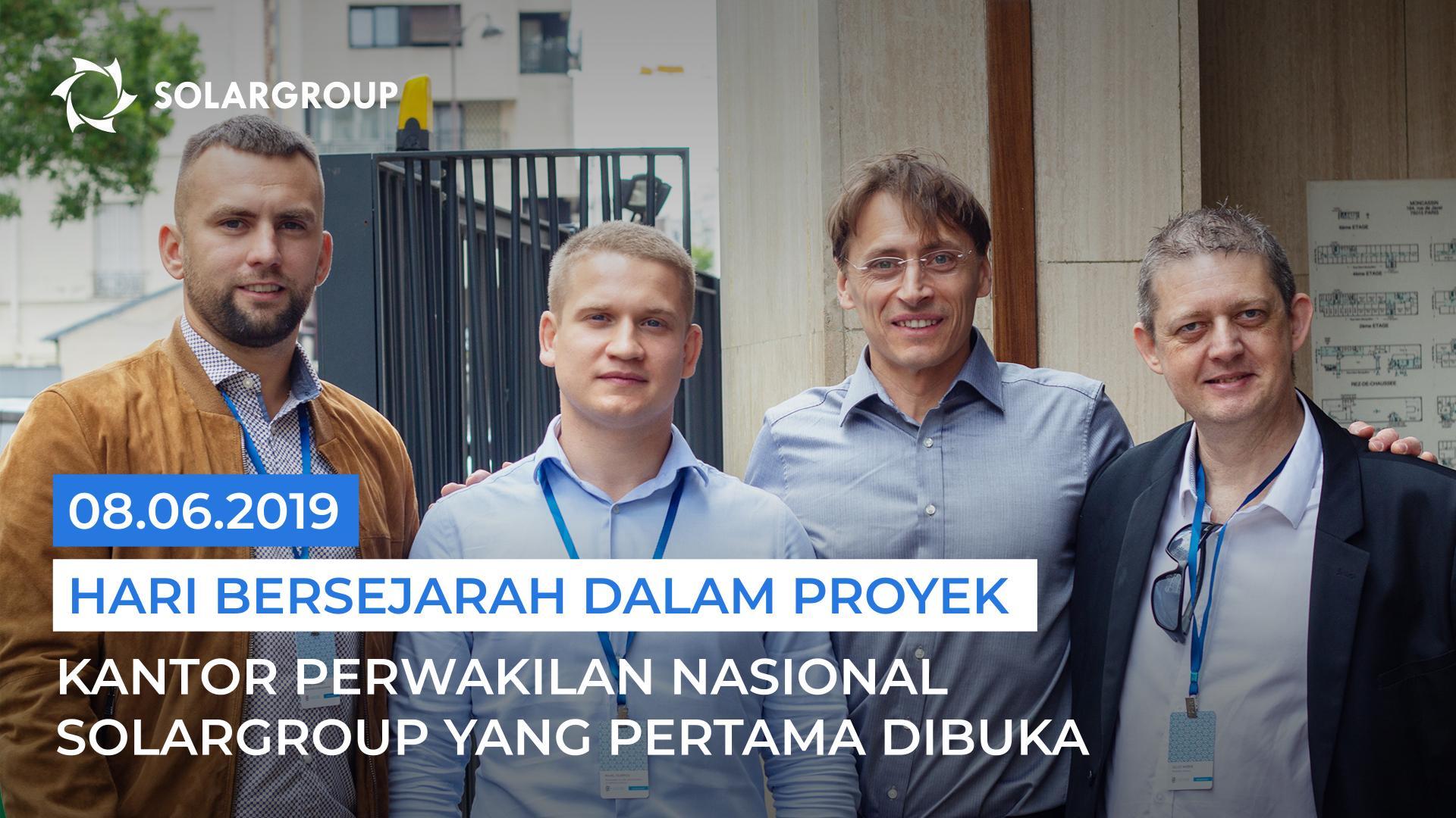 Tanggal 8 Juni 2019 merupakan hari yang tak terlupakan dalam sejarah proyek