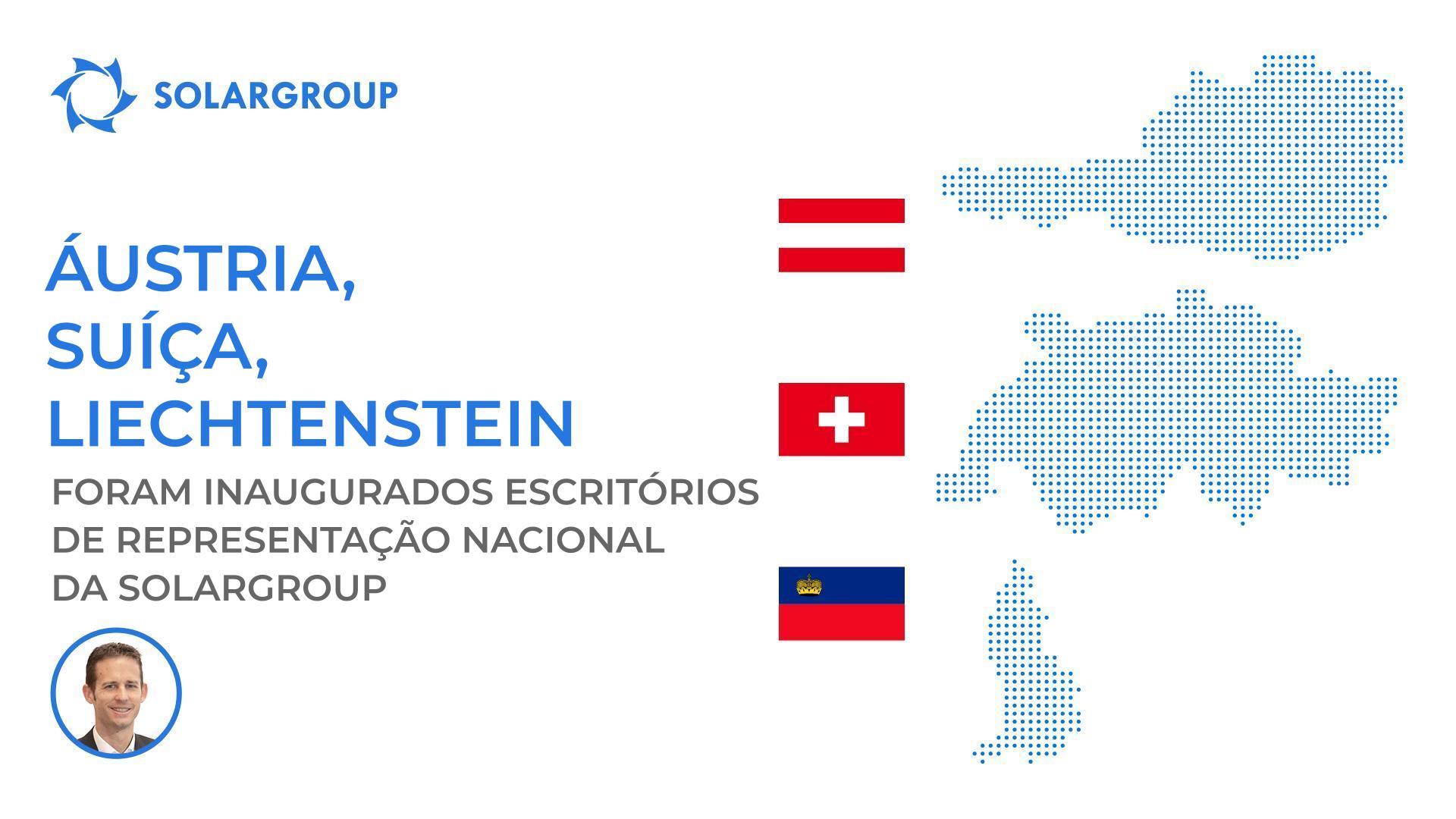 A SOLARGROUP inaugura os seus escritórios de representação nacional em três países europeus simultaneamente