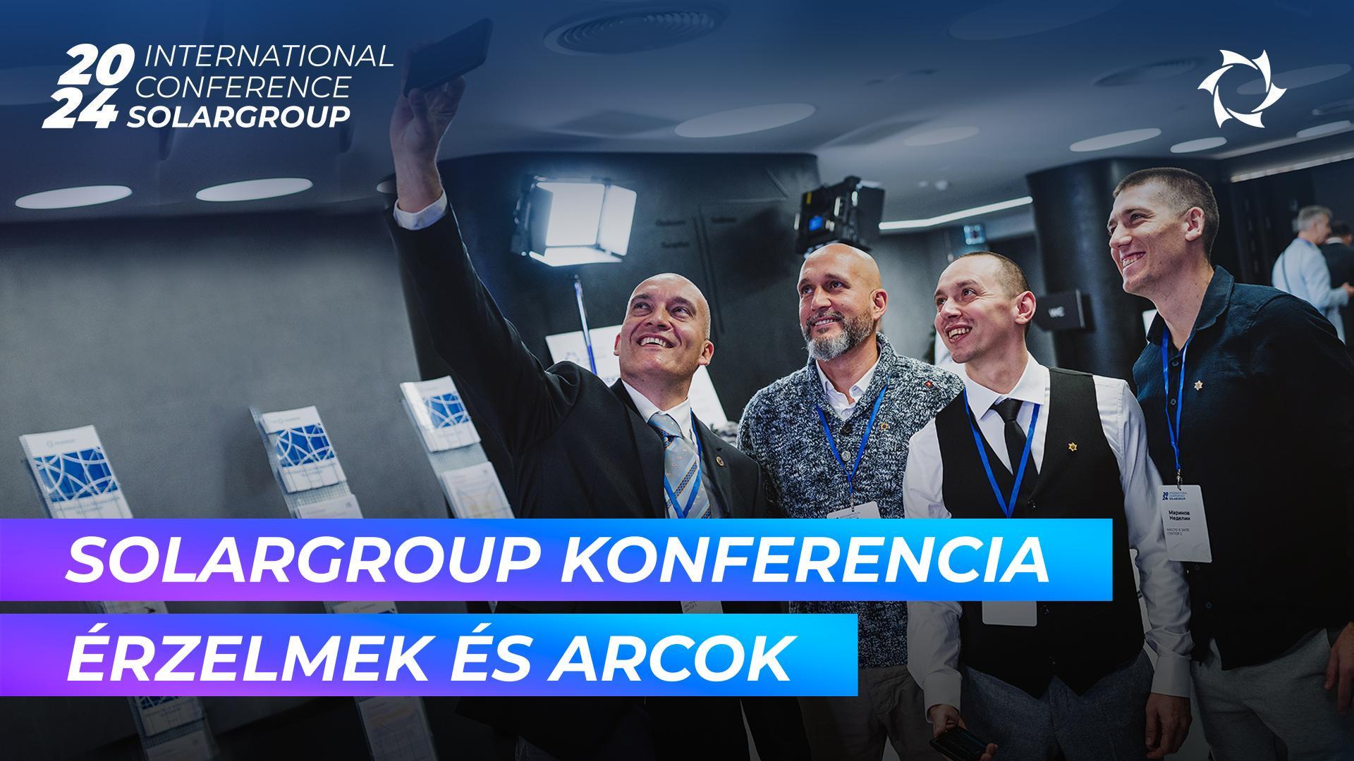 SOLARGROUP Nemzetközi konferencia a fotókon