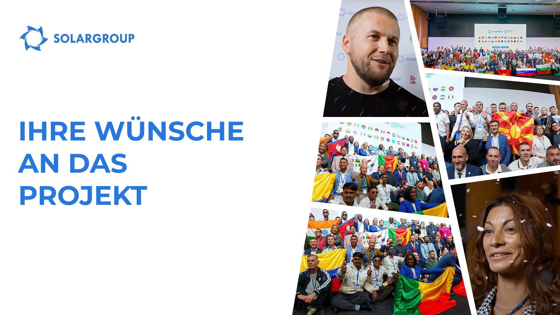 Gutes Gedeihen für "Sowelmasch" und SOLARGROUP und Gesundheit für Dmitriy Duyunov: Was die Investoren dem Projekt wünschen