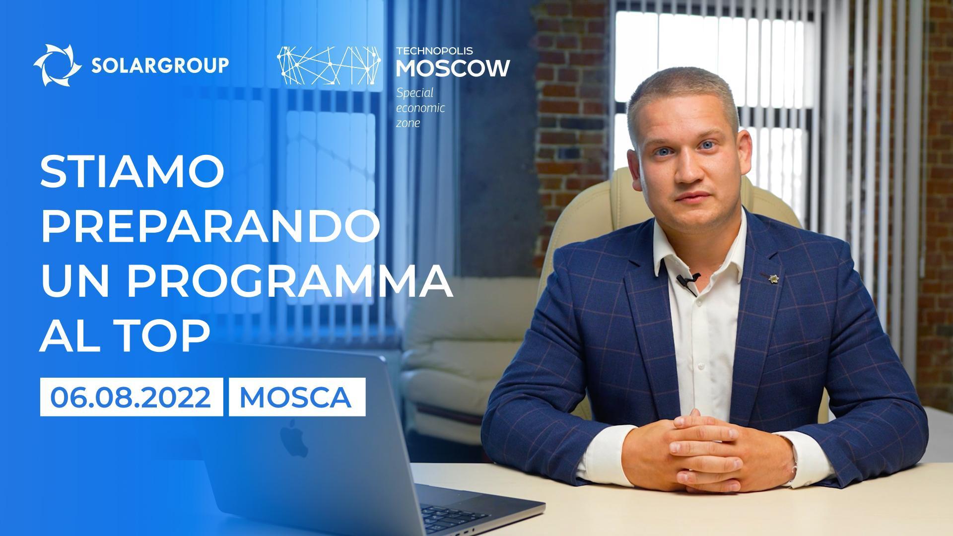 "Stiamo preparando un programma al top": Pavel Filippov parla dell'imminente conferenza SOLARGROUP