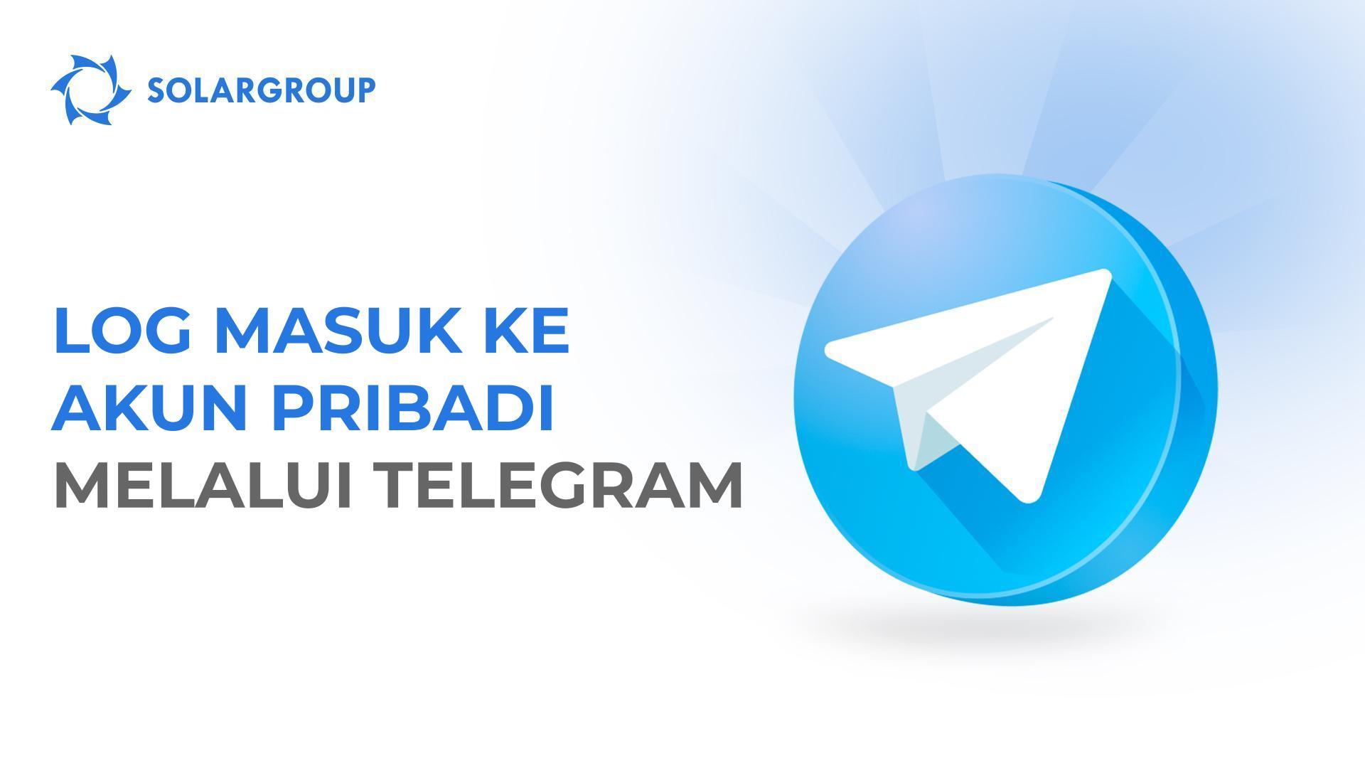 Temukan cara menghubungkan dan menggunakan layanan log masuk melalui Telegram
