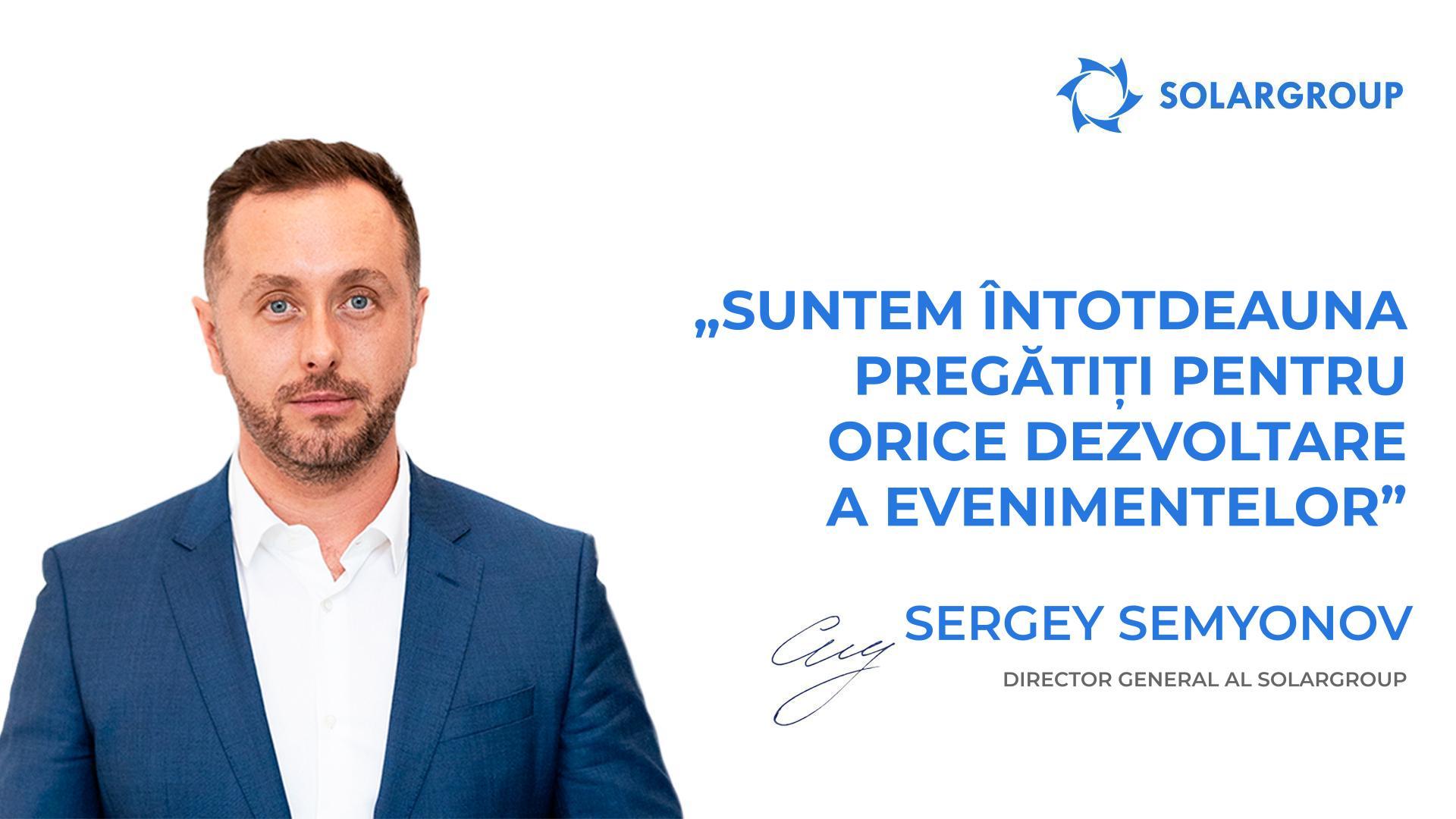 Suntem întotdeauna pregătiți pentru orice dezvoltare a evenimentelor