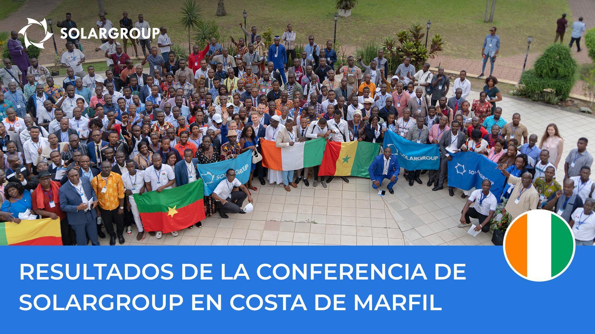 Escala internacional y colorido africano: cómo fue la conferencia de SOLARGROUP en Costa de Marfil