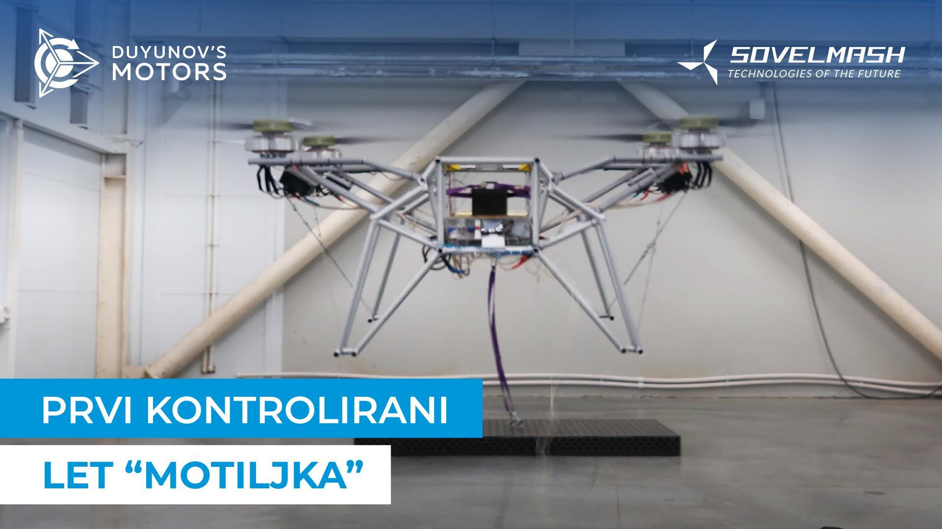 Povijesni događaj: dron "Motiljok" je prvi put poletio!