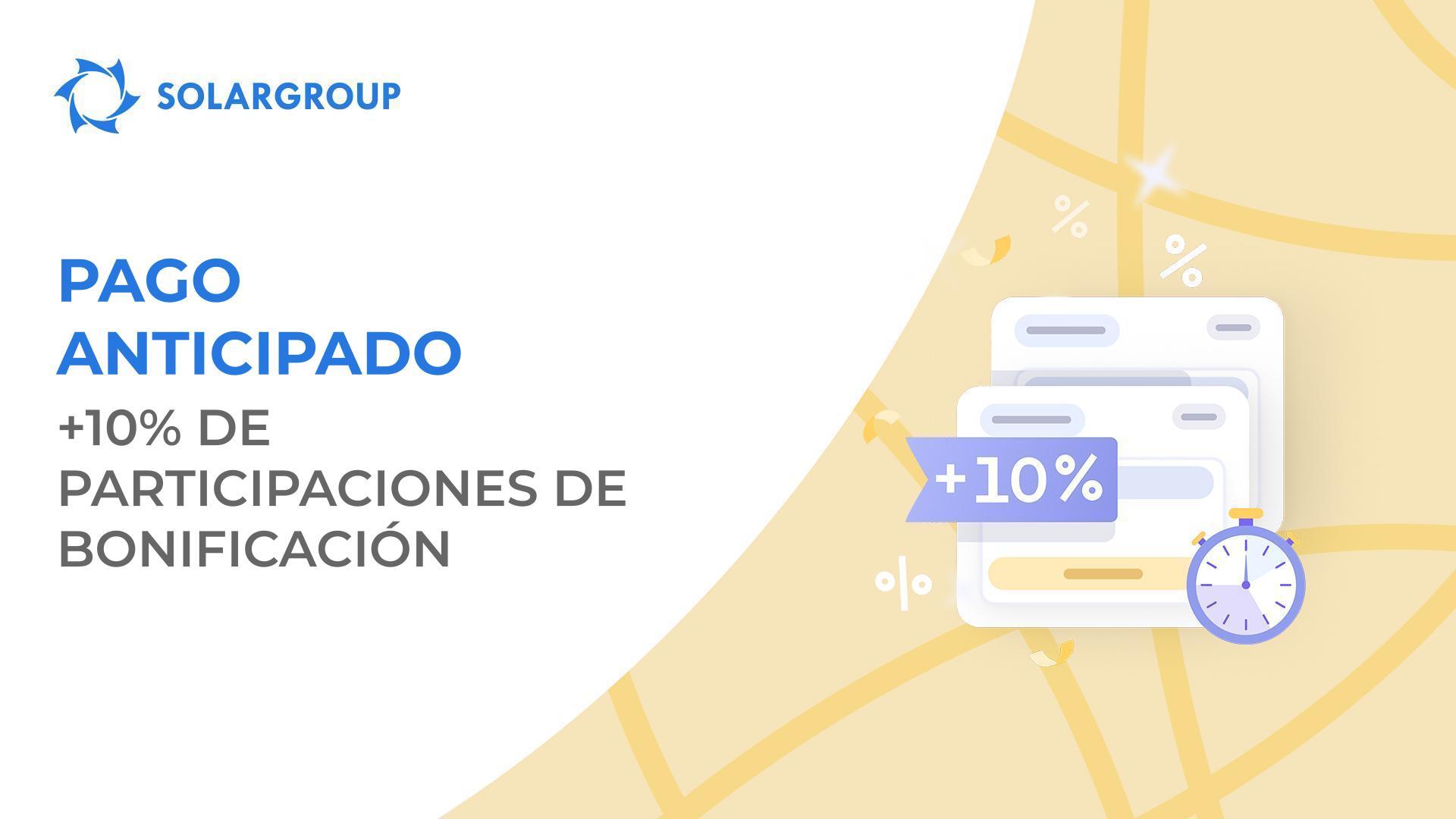 Reciba participaciones de bonificación hasta el 31 de diciembre