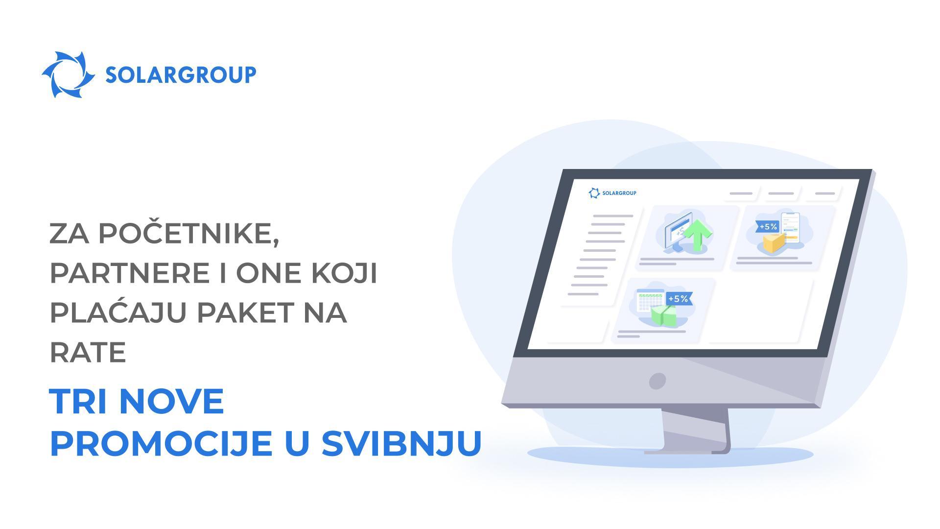 Za početnike, partnere i one koji plaćaju paket na rate: tri nove promocije u svibnju