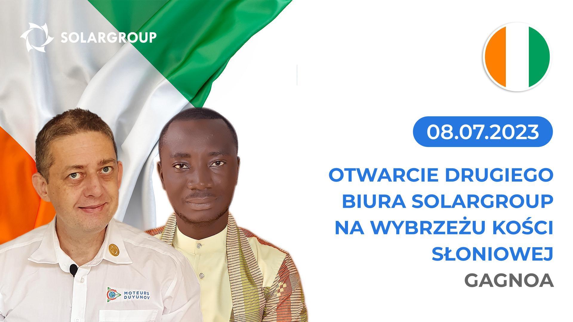 Nowe biuro SOLARGROUP zostanie otwarte na Wybrzeżu Kości Słoniowej