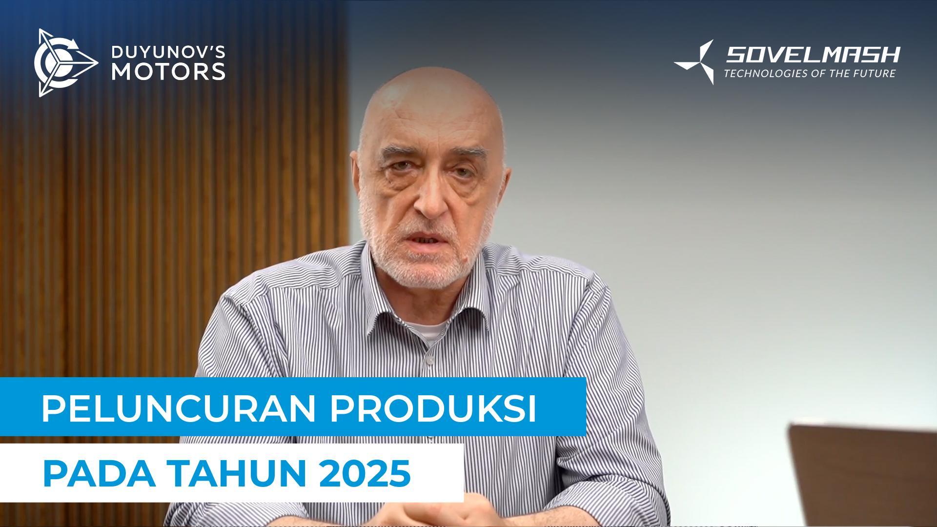 Dmitriy Duyunov membahas tentang tugas utama Sovelmash di tahun 2025