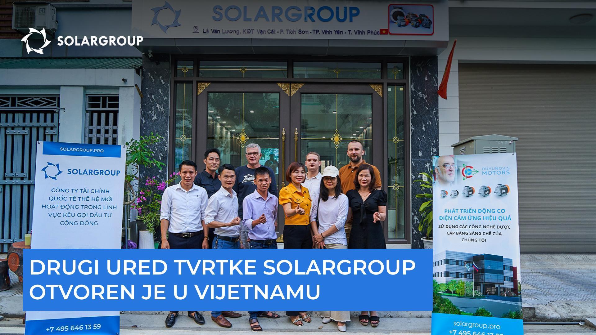 Drugi ured tvrtke SOLARGROUP otvoren je u Vijetnamu
