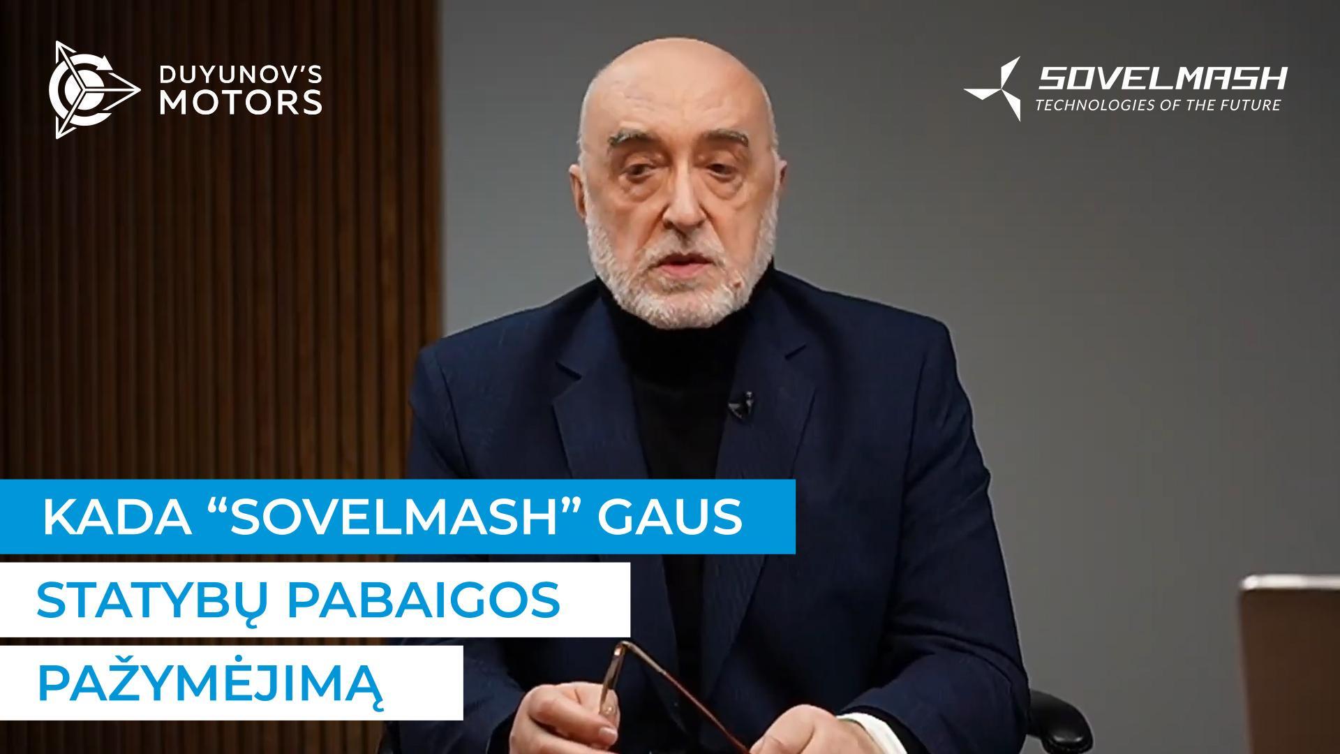 Dmitriy Duyunov aiškina, kokius darbus reikia pabaigti, kad būtų galima gauti statybų pabaigos pažymėjimą