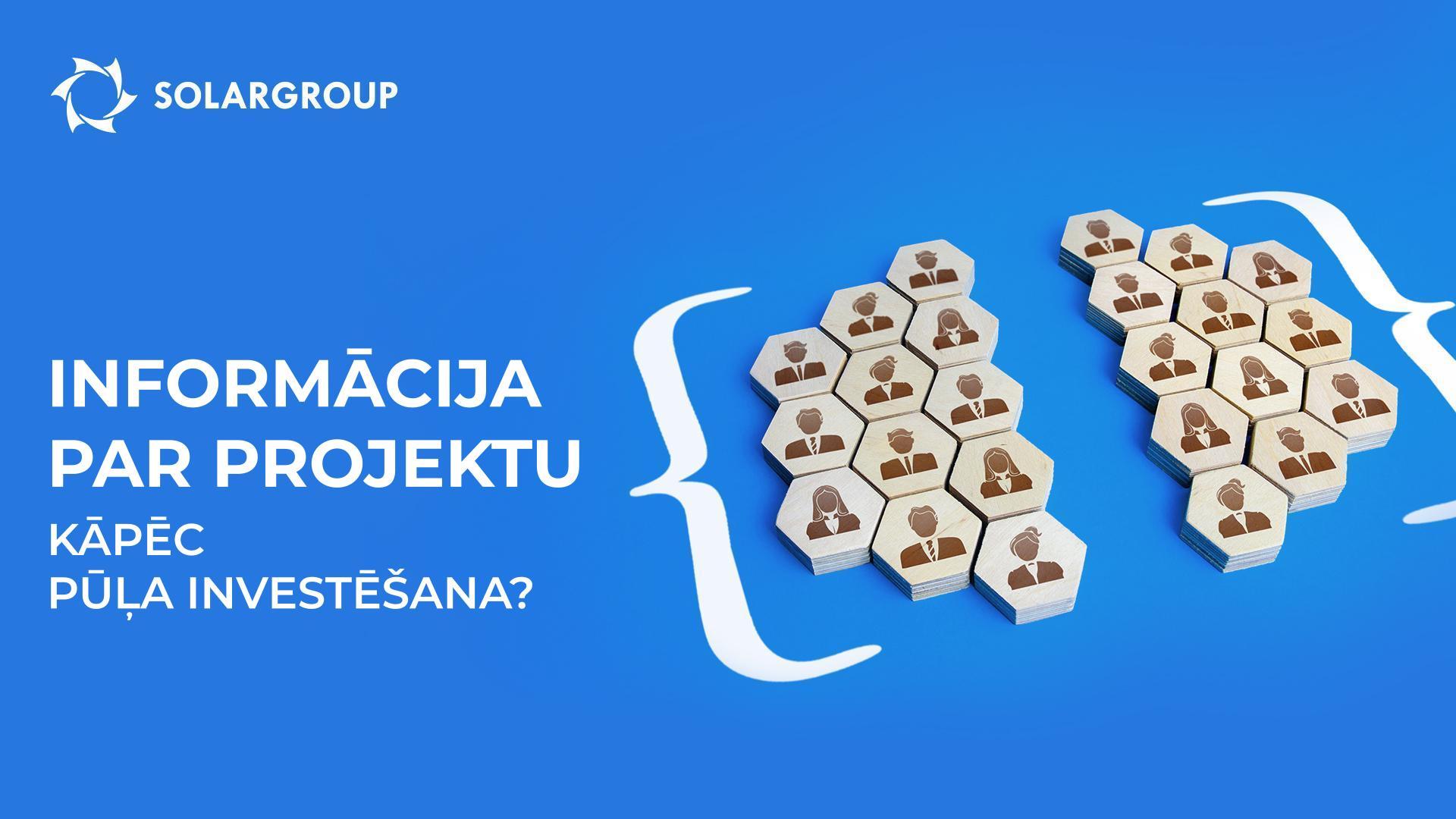 Informācija par projektu: kāpēc finansēšanai tika izvēlēta pūļa investēšana?