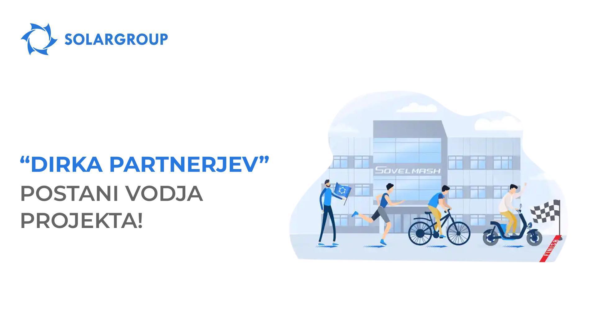 "Dirka partnerjev": postani vodja projekta!