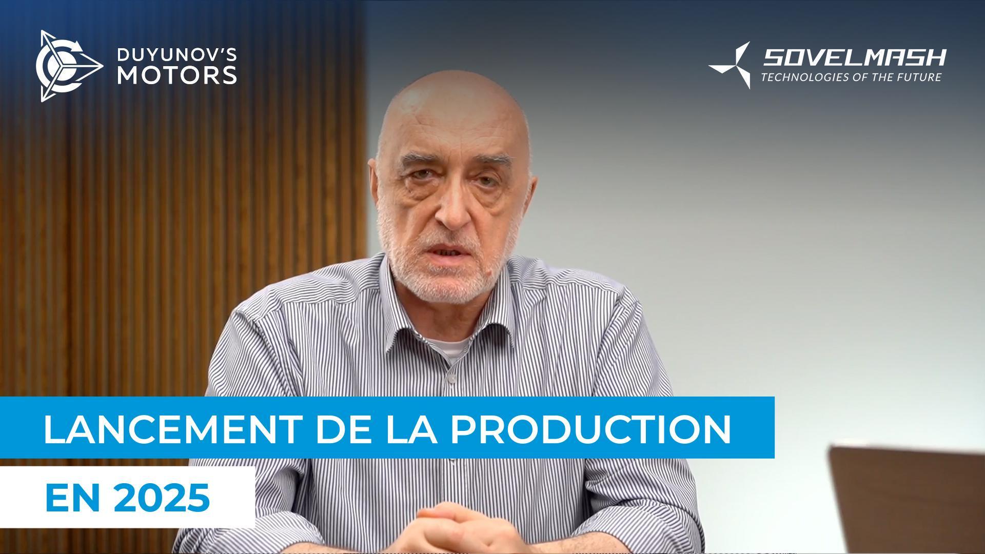 Dmitry DUYUNOV a parlé de la tâche principale pour "Sovelmash" pour l'année 2025