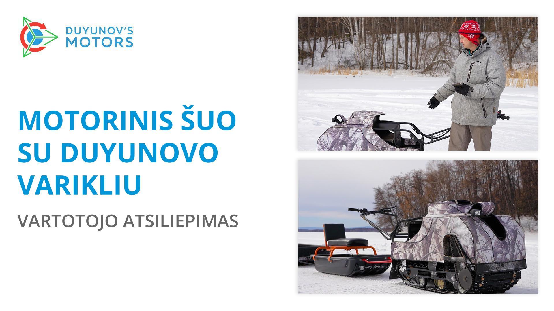 Motorinis šuo su Duyunovo varikliu: vartotojo atsiliepimas