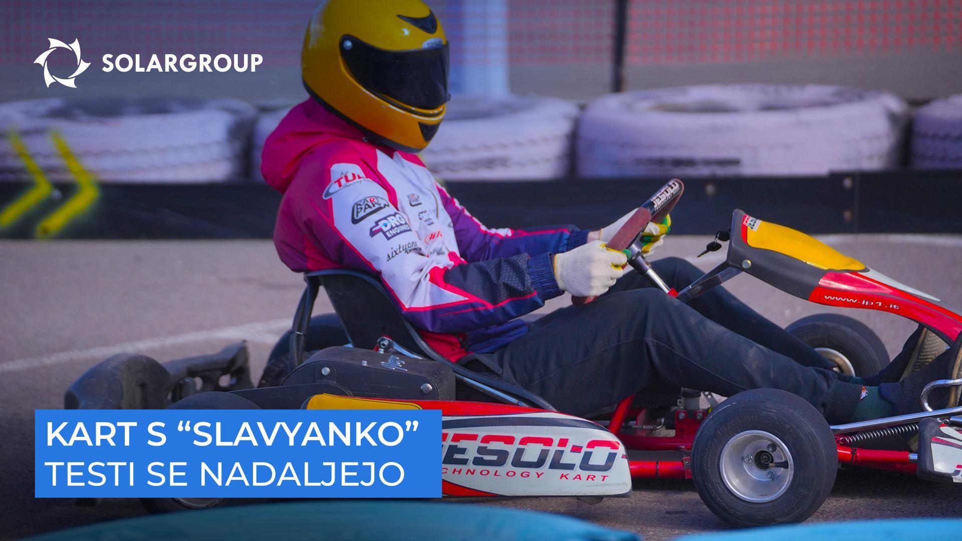 Rezultati testiranj na odprti stezi za karting