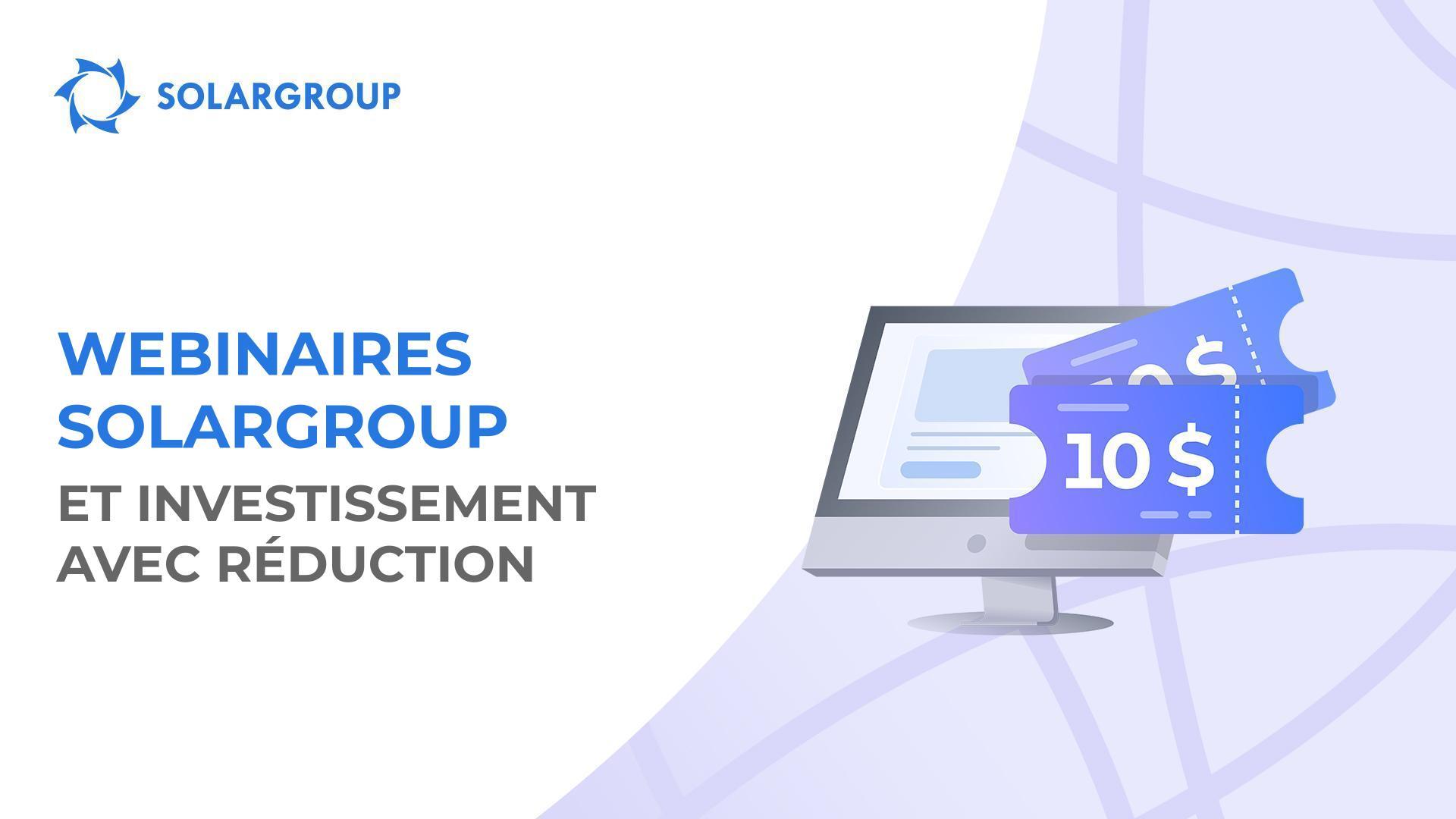 Participez à un webinaire et obtenez une réduction de 10 $ pour l'achat ou l’upgrade d’un pack