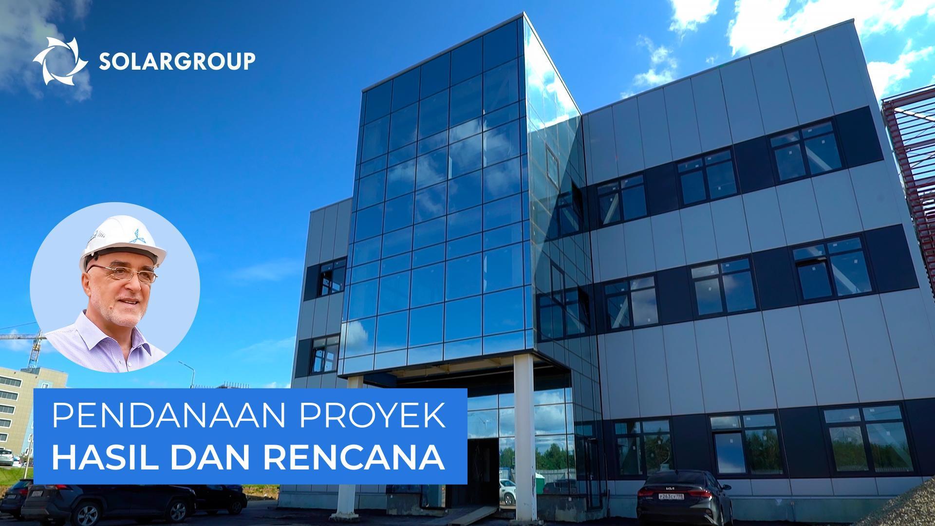 Menyimpulkan hasil sementara pendanaan proyek