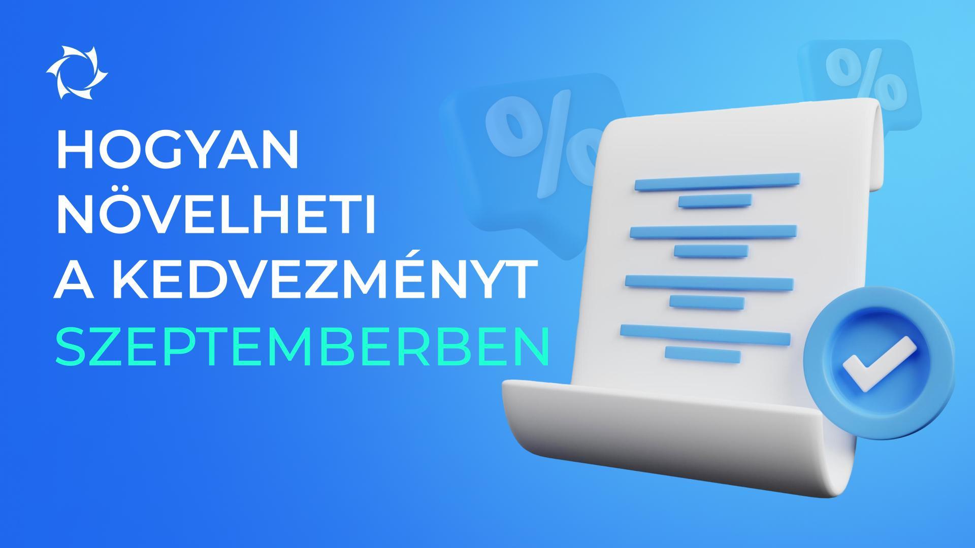 Duplázza meg előnyeit szeptemberben: előtörlesztés és Profit Pack