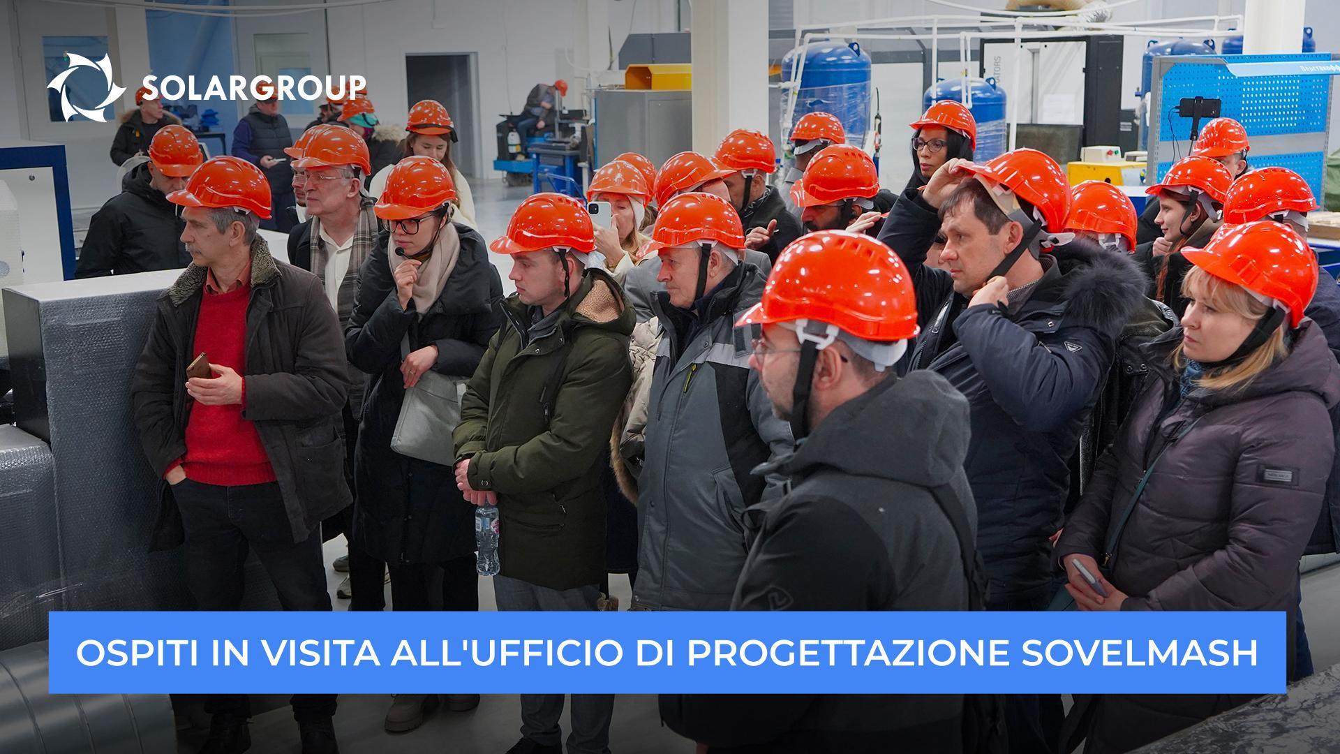 Chi ha visitato il cantiere Sovelmash