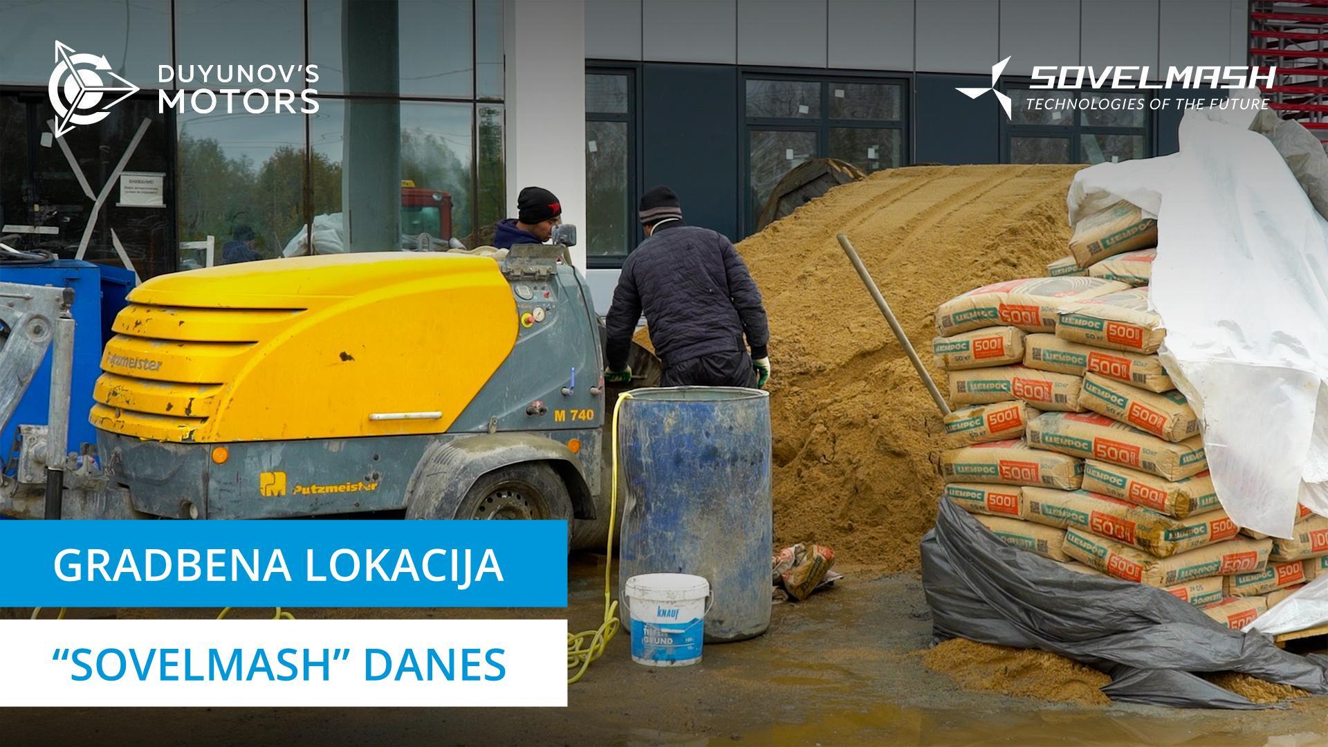 "Sovelmash" danes: zaključna dela znotraj in zunaj