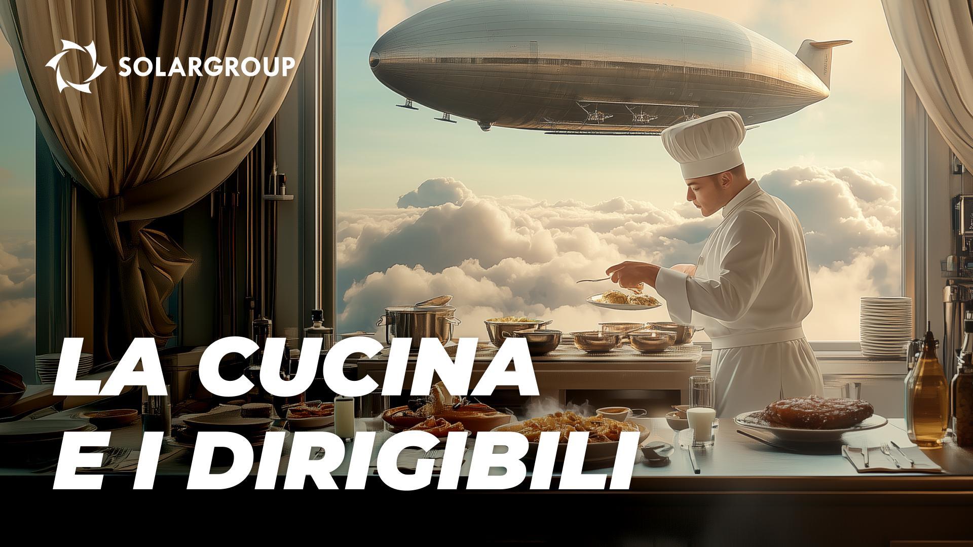 Cibo a bordo dei dirigibili: dalla storia ai ristoranti aerei del futuro