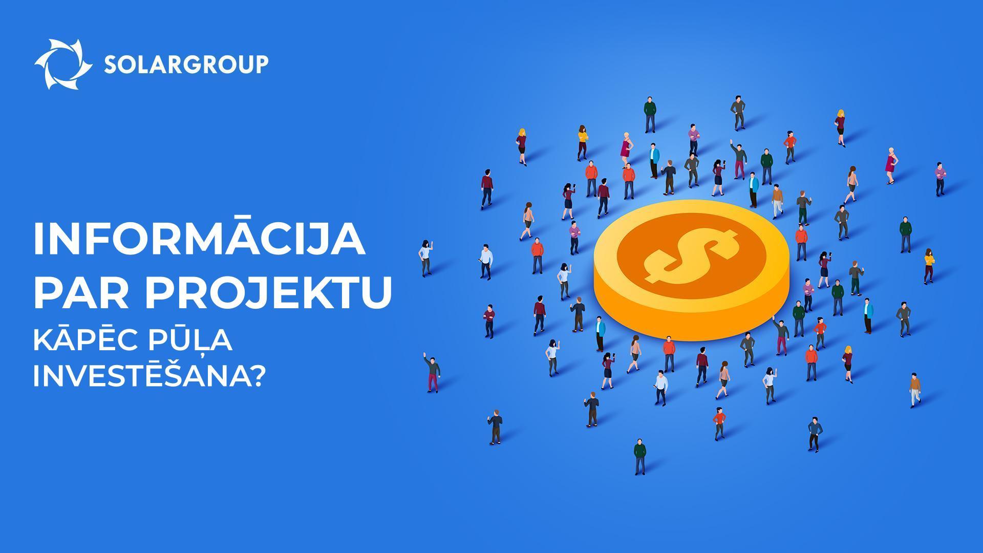 Informācija par projektu: kāpēc finansējumam bija izvēlēta pūļa investēšana?