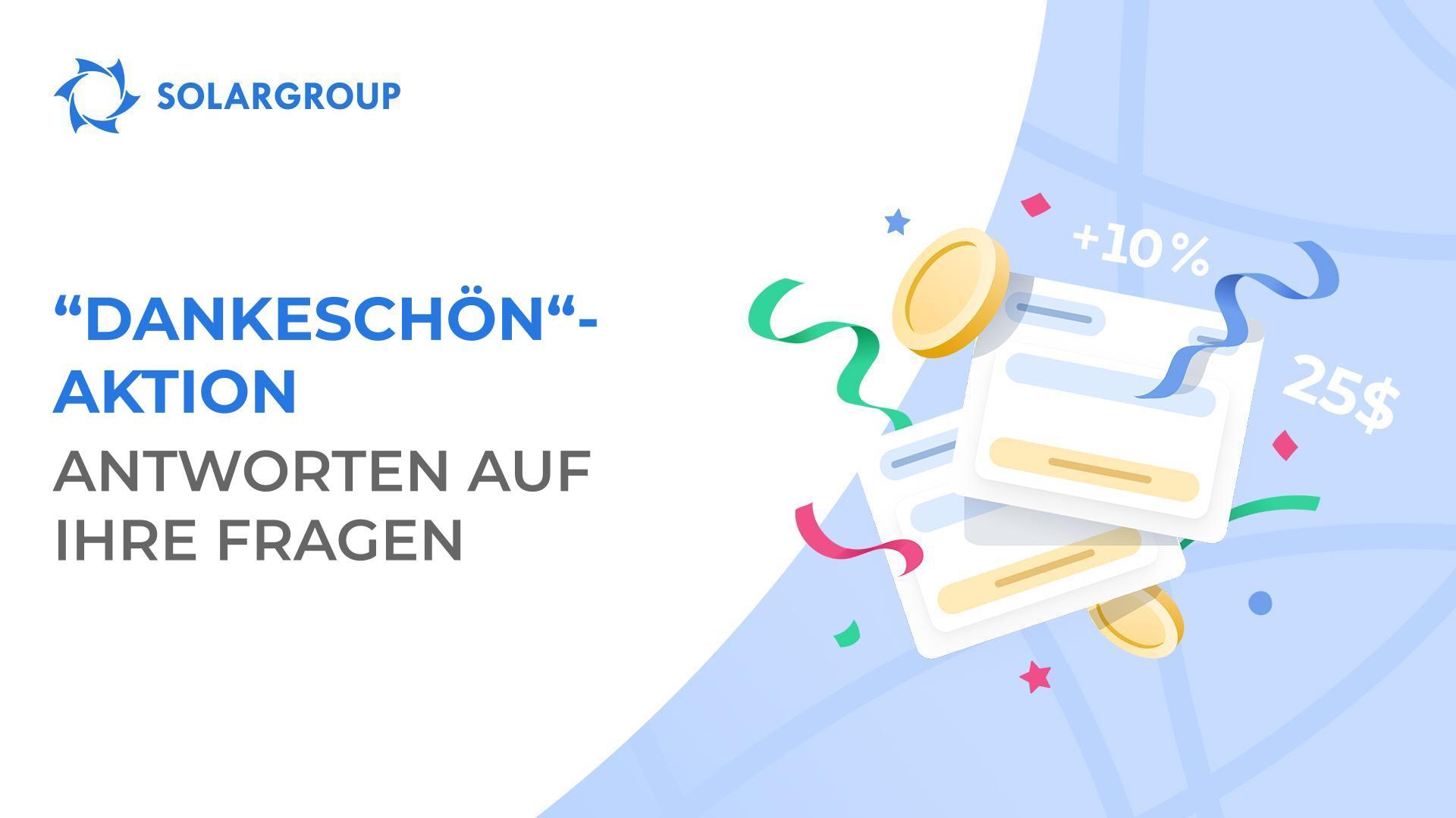 Wie man den maximalen Bonus in der "Dankeschön"-Aktion holen kann
