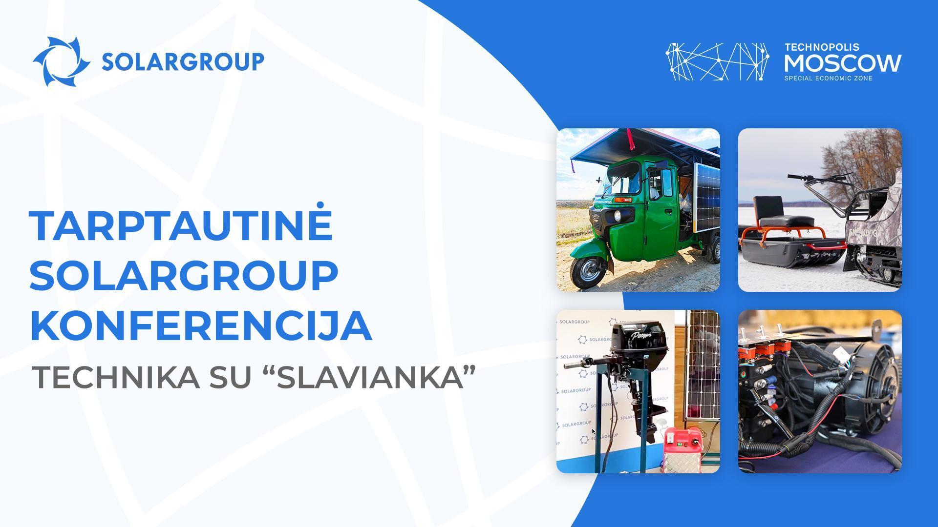 Technikos demonstravimas ir užsienio pranešėjai