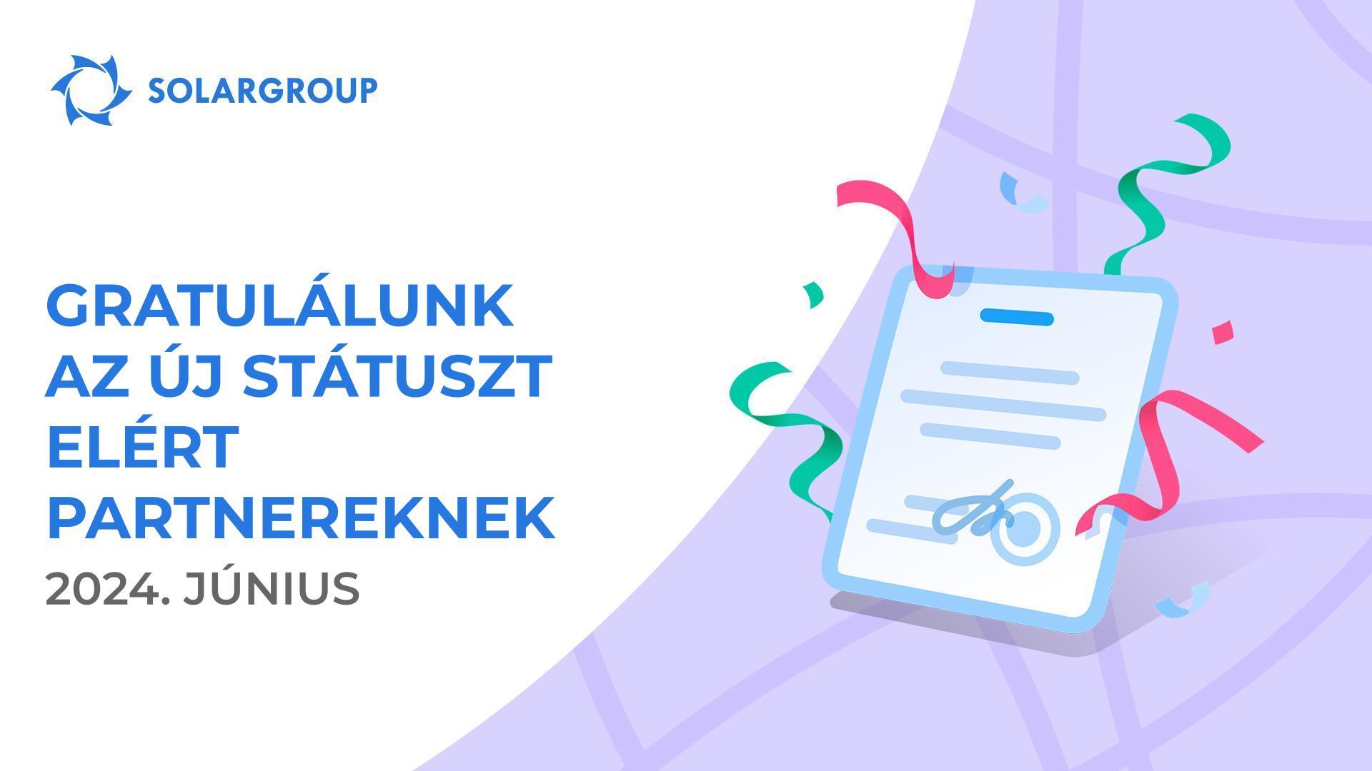 Köszöntjük az új státuszt elért partnereket!