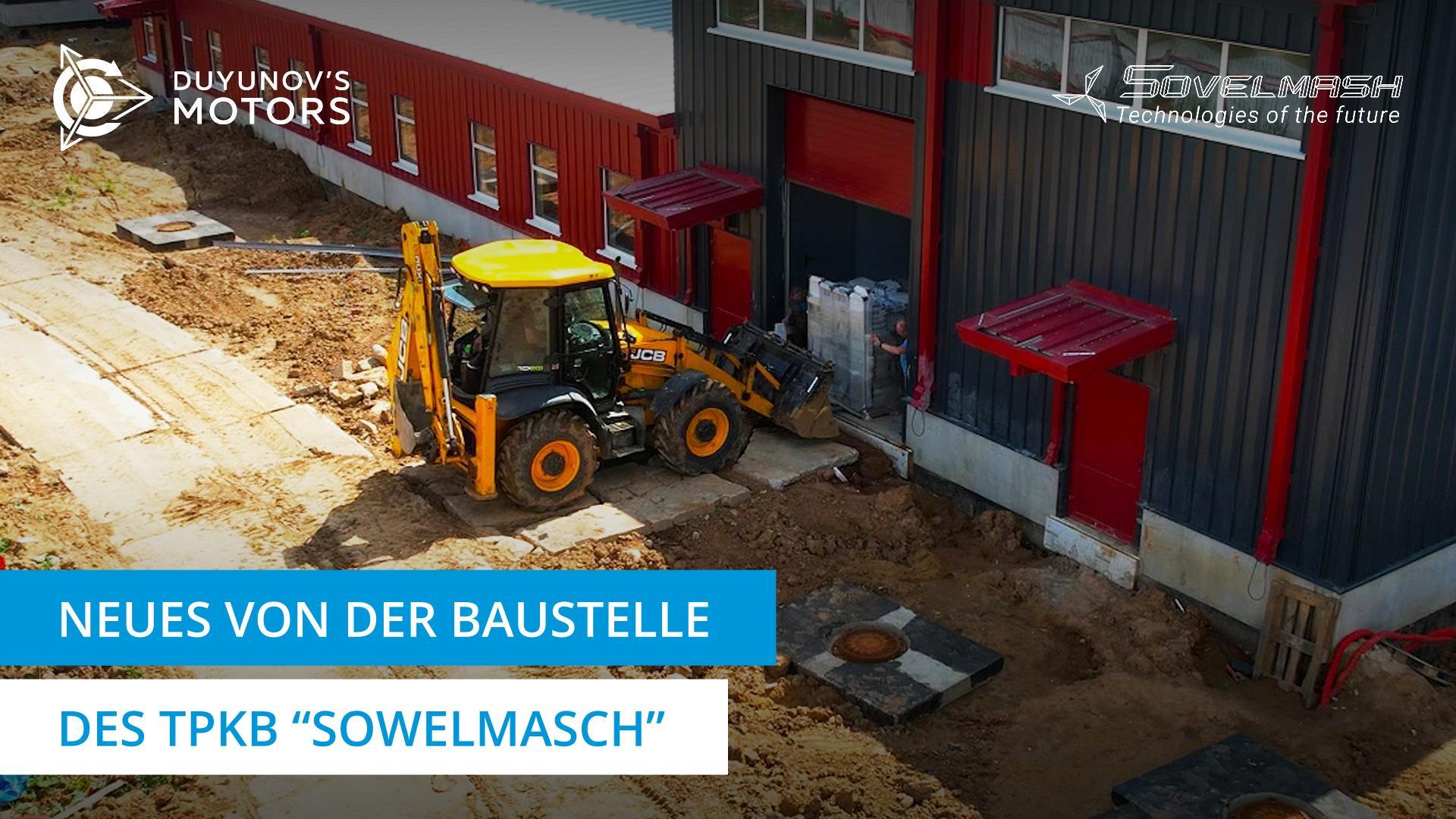 Erd-, Ausbau- und andere Arbeiten | Bau des TPKB "Sowelmasch"