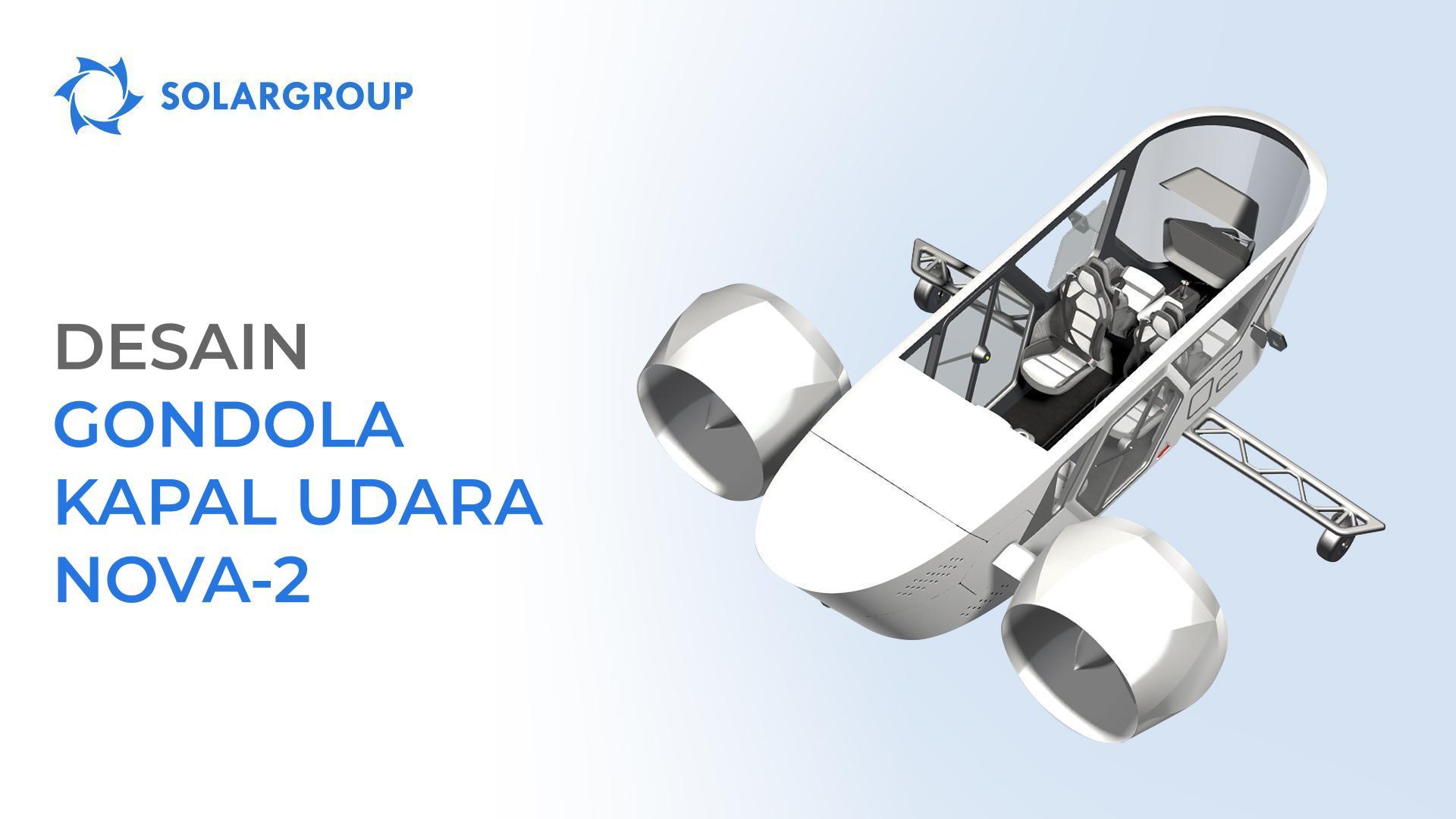 Tolong evaluasi desain gondola kapal udara NOVA-2