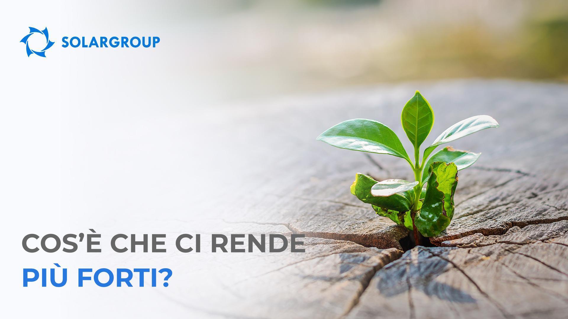 Cos'è che ci rende più forti?
