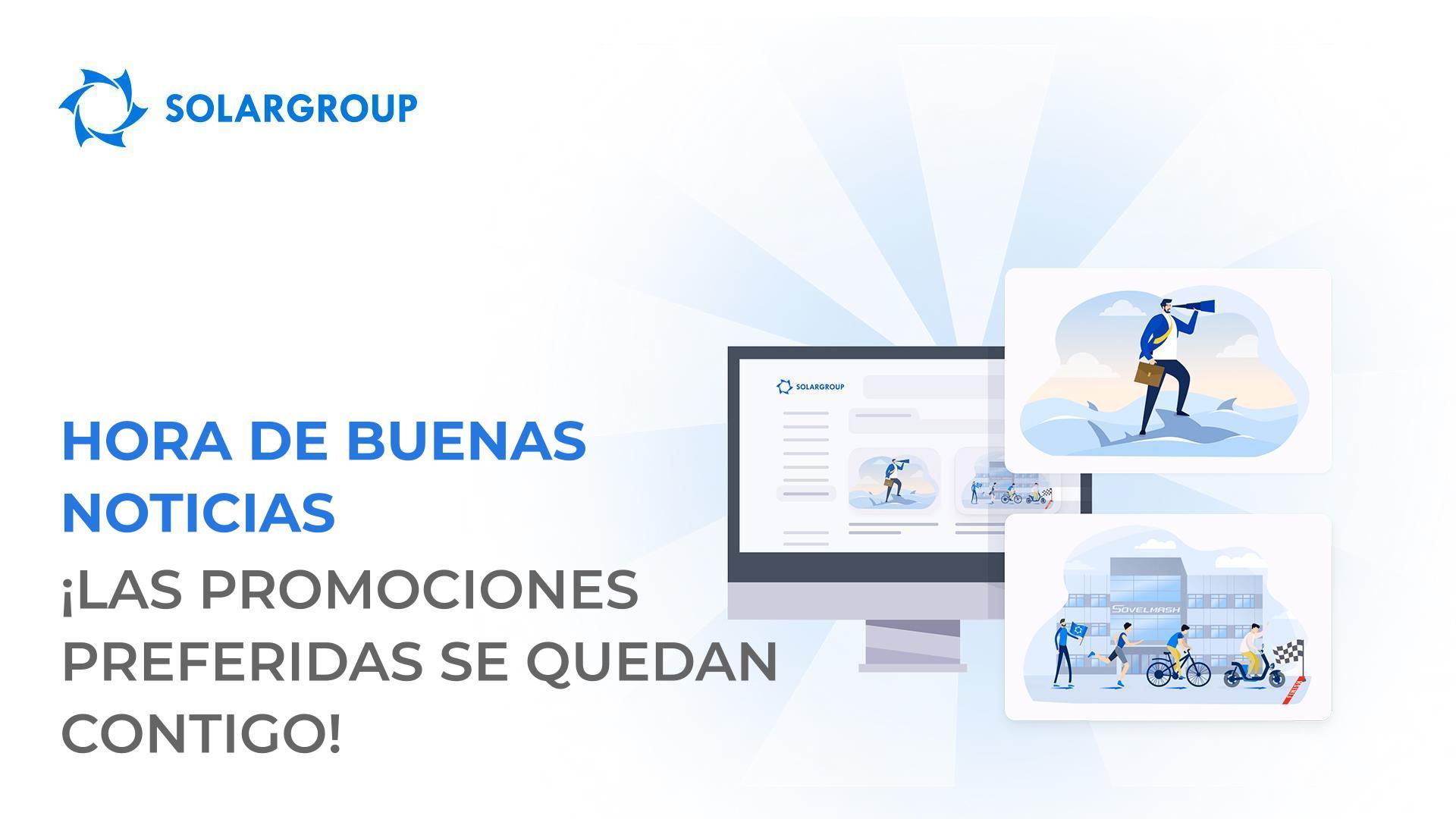 Hora de buenas noticias: ¡las promociones preferidas se quedan contigo!