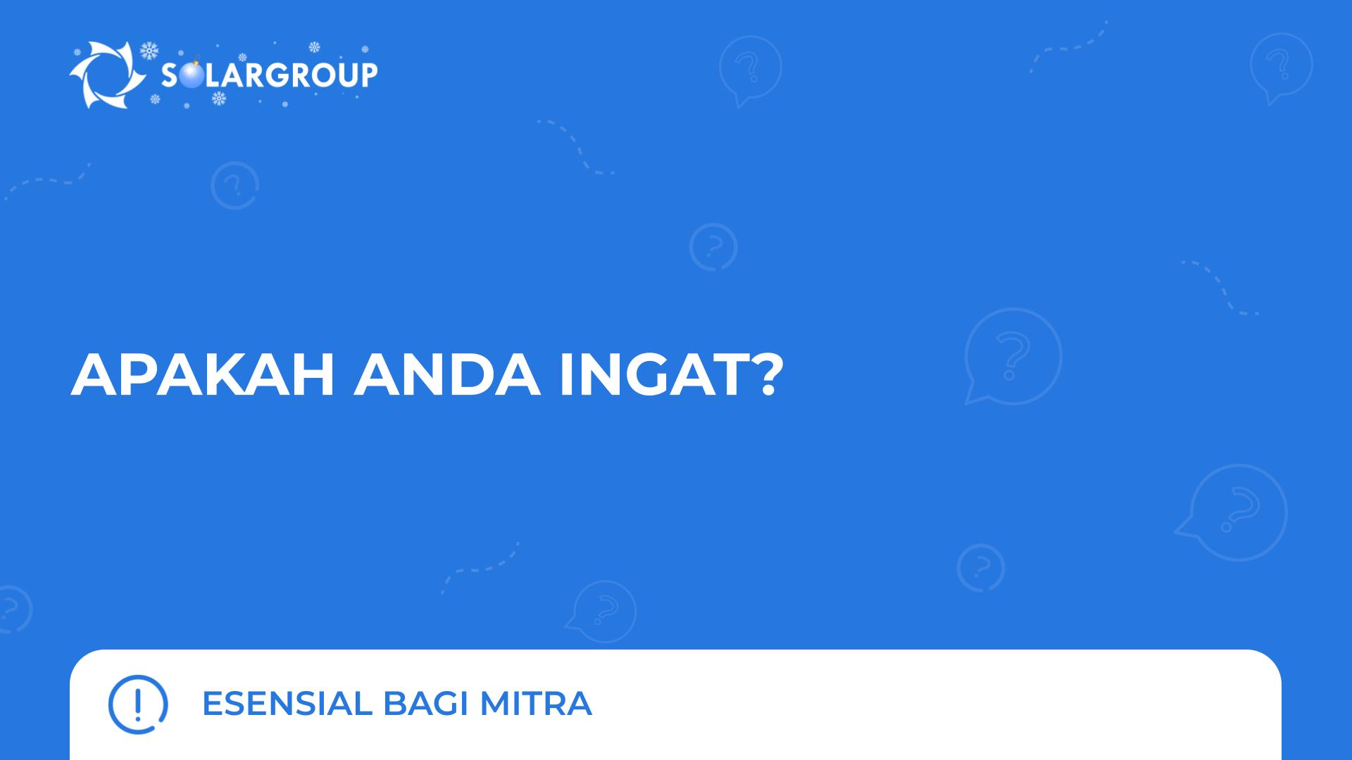 5 tugas mitra di Tahun Baru | Esensial bagi mitra