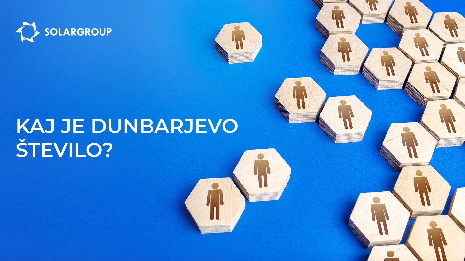 Kaj je Dunbarjevo število?