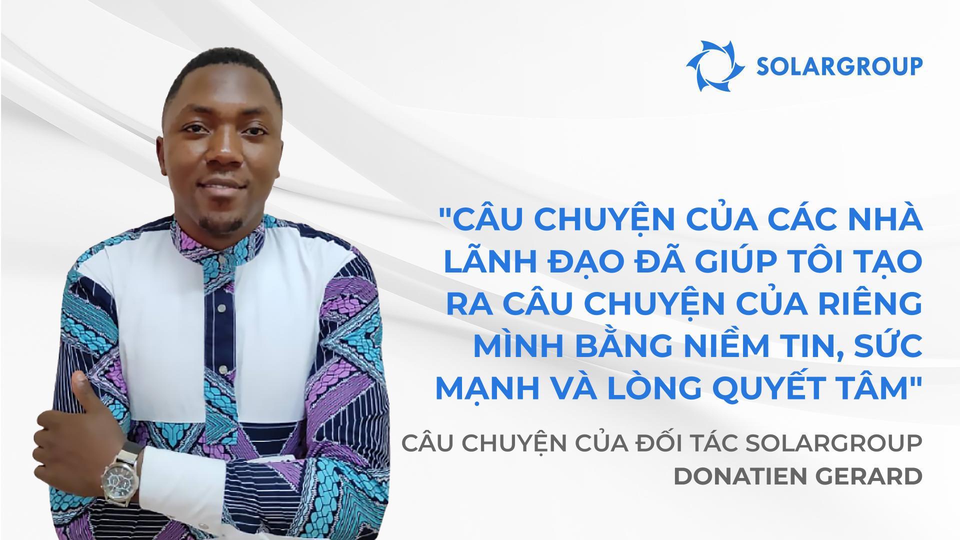Làm việc vì niềm vui và sự hài lòng | Câu chuyện của đối tác Donatien Gerard