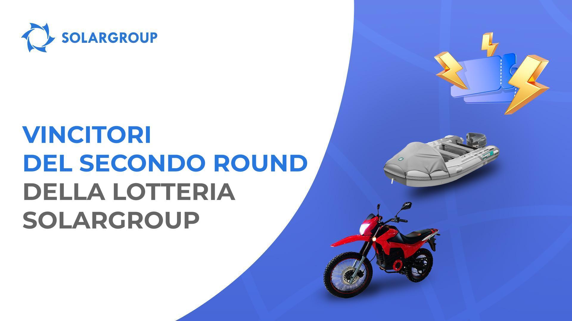 Congratulazioni ai vincitori del secondo round della lotteria!