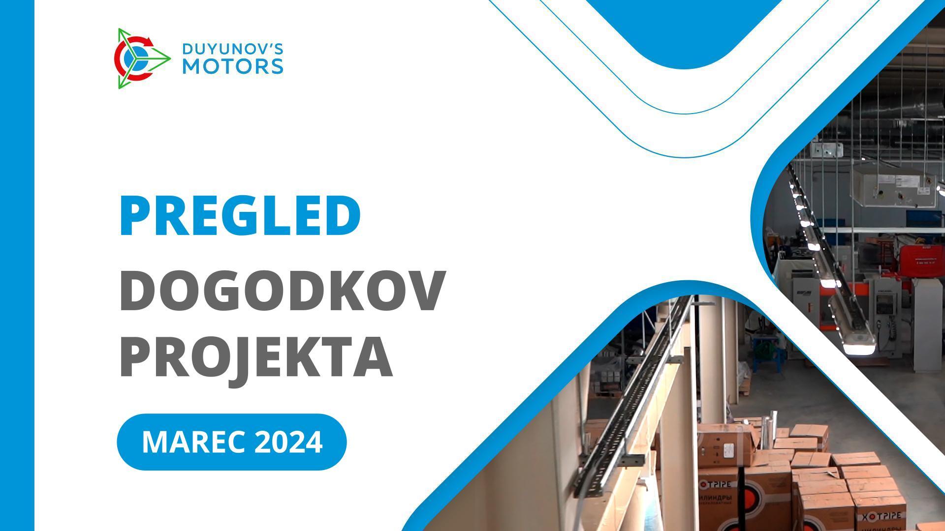 Ključni dogodki projekta v marcu